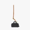 2D Ella Boston Bag Charm in Monogram Print Leather 2D Ella Boston Bag Charm in Monogram Print Leather
