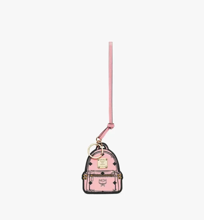2D Stark Backpack Charm in Monogram Print Leather