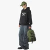 Aren Backpack in Econyl® and Monogram Print Leather Aren Backpack in Econyl® and Monogram Print Leather