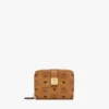 Aren Brass Plate Wallet in Visetos Aren Brass Plate Wallet in Visetos
