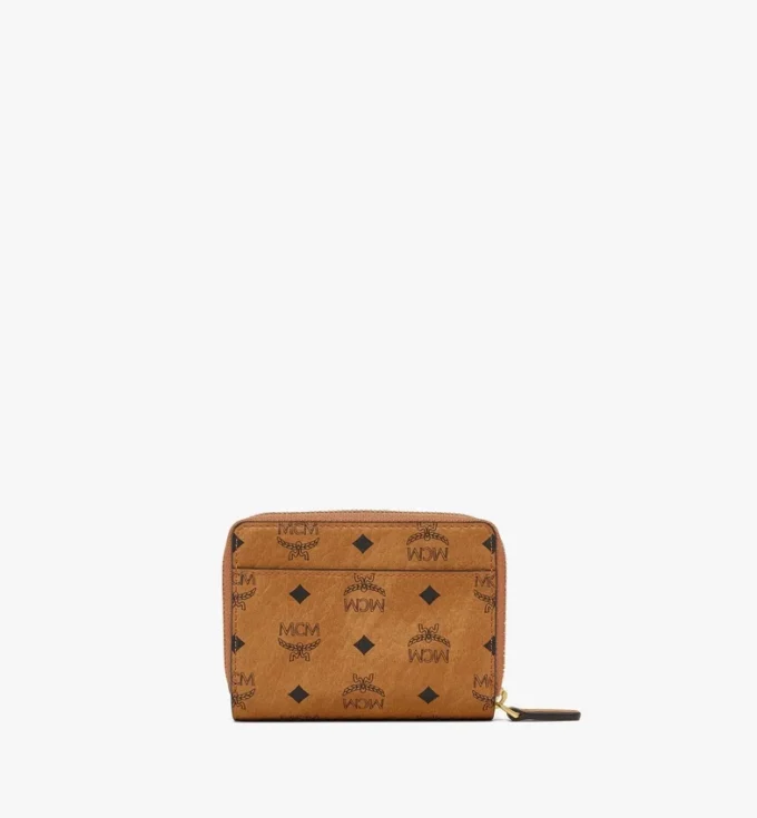 Aren Brass Plate Wallet in Visetos Aren Brass Plate Wallet in Visetos
