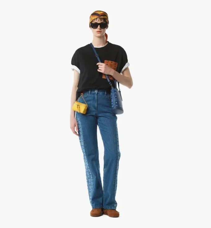 Aren Bucket Tote in Visetos