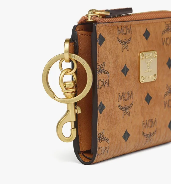 Aren Card Pouch in Visetos