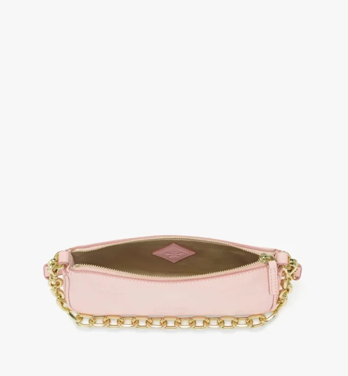 Aren Chain Crossbody in Maxi Monogram Leather Aren Chain Crossbody in Maxi Monogram Leather