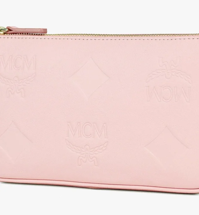 Aren Chain Crossbody in Maxi Monogram Leather Aren Chain Crossbody in Maxi Monogram Leather