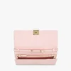 Aren Chain Wallet in Embossed Monogram Leather Aren Chain Wallet in Embossed Monogram Leather