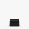 Aren Chain Wallet in Embossed Monogram Leather
