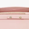 Aren Chain Wallet in Embossed Monogram Leather Aren Chain Wallet in Embossed Monogram Leather