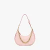 Aren Crescent Hobo Bag in Maxi Monogram Leather Aren Crescent Hobo Bag in Maxi Monogram Leather