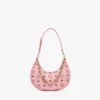 Aren Crescent Hobo Bag in Visetos Aren Crescent Hobo Bag in Visetos