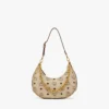 Aren Crescent Hobo Bag in Visetos Aren Crescent Hobo Bag in Visetos