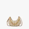 Aren Crescent Hobo Bag in Visetos Aren Crescent Hobo Bag in Visetos