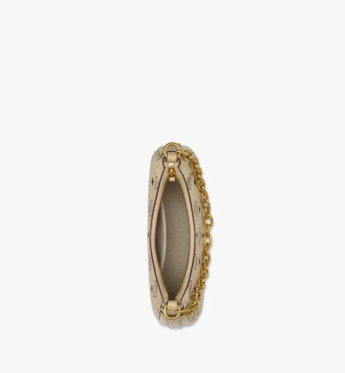 Aren Crescent Hobo Bag in Visetos Aren Crescent Hobo Bag in Visetos