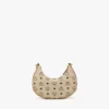 Aren Crescent Hobo Bag in Visetos Aren Crescent Hobo Bag in Visetos