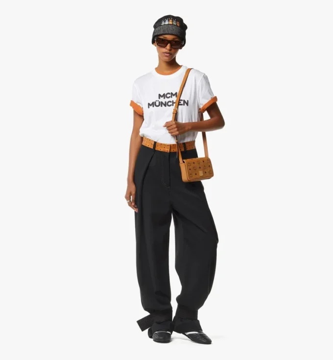 Aren Crossbody Wallet in Visetos Aren Crossbody Wallet in Visetos