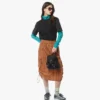 Aren Drawstring Backpack in Econyl® and Leather Aren Drawstring Backpack in Econyl® and Leather