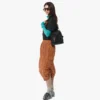Aren Drawstring Backpack in Econyl® and Leather Aren Drawstring Backpack in Econyl® and Leather