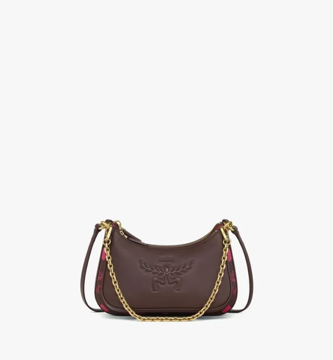 Aren Duo Hobo in Maxi Visetos and Calfskin Aren Duo Hobo in Maxi Visetos and Calfskin