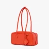Aren East West Shoulder Bag in Maxi Monogram Leather Aren East West Shoulder Bag in Maxi Monogram Leather