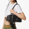 Aren East West Shoulder Bag in Maxi Monogram Leather Aren East West Shoulder Bag in Maxi Monogram Leather