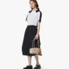 Aren East West Shoulder Bag in Visetos Aren East West Shoulder Bag in Visetos