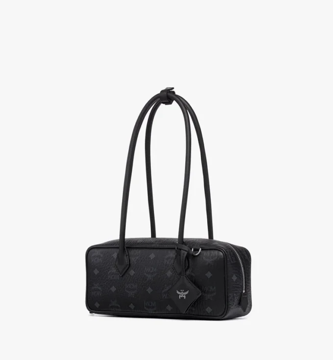 Aren East West Shoulder Bag in Visetos Aren East West Shoulder Bag in Visetos