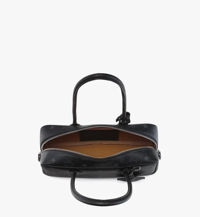 Aren East West Shoulder Bag in Visetos Aren East West Shoulder Bag in Visetos