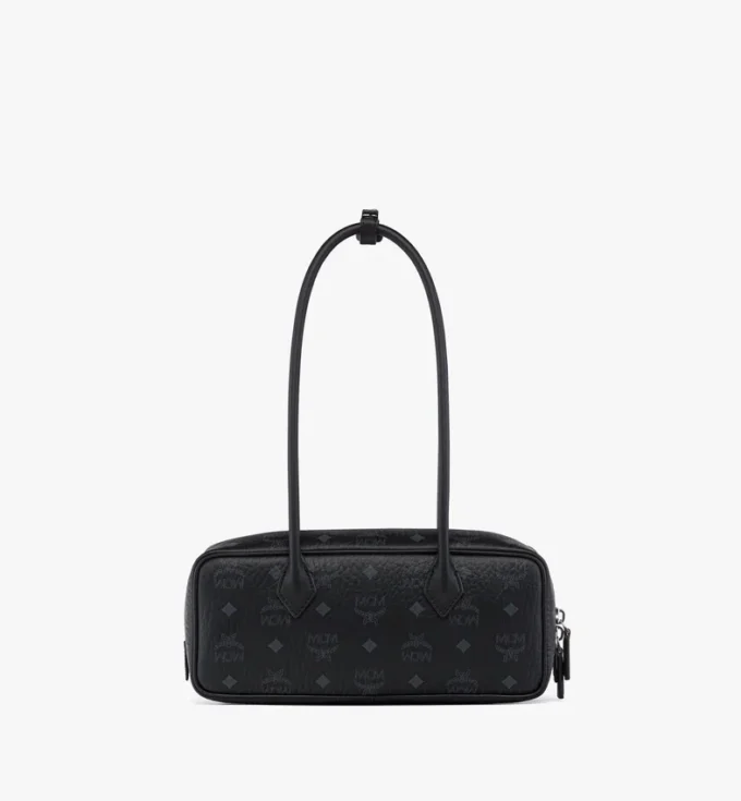 Aren East West Shoulder Bag in Visetos Aren East West Shoulder Bag in Visetos