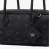 Aren East West Shoulder Bag in Visetos Aren East West Shoulder Bag in Visetos