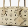 Aren East West Shoulder Bag in Visetos Aren East West Shoulder Bag in Visetos