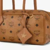 Aren East West Shoulder Bag in Visetos Aren East West Shoulder Bag in Visetos