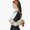 Aren East West Shoulder Bag in Visetos Aren East West Shoulder Bag in Visetos