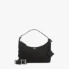 Aren Hobo in Recycled Nylon and Monogram Print Leather Aren Hobo in Recycled Nylon and Monogram Print Leather