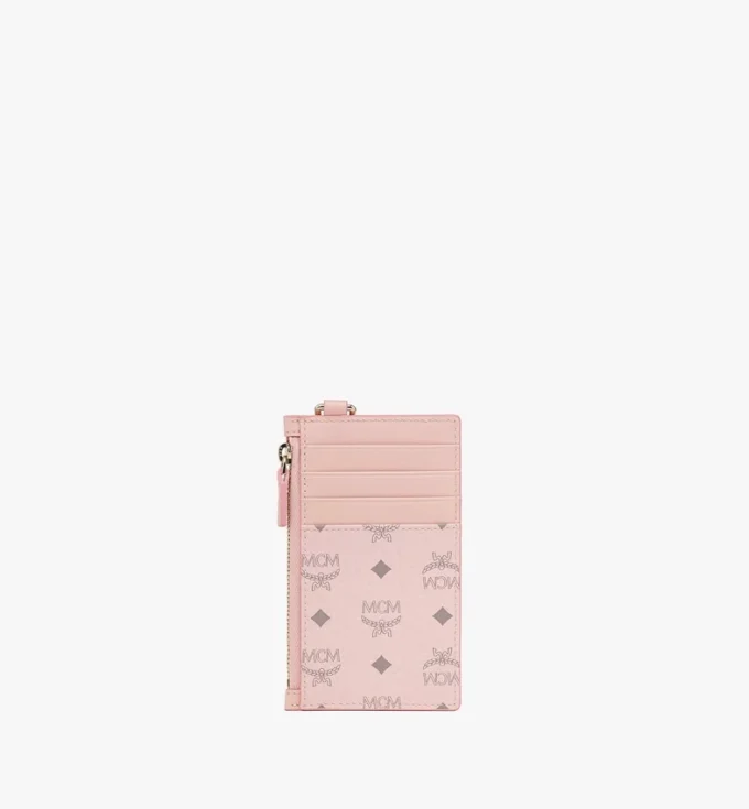 Aren Lanyard Card Case in Visetos Aren Lanyard Card Case in Visetos