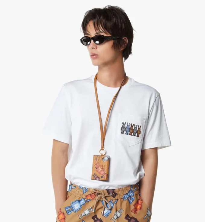 Aren Lanyard Id Wallet in Rabot Visetos Aren Lanyard Id Wallet in Rabot Visetos