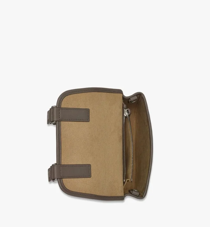 Aren Messenger Bag in Maxi Monogram Leather Aren Messenger Bag in Maxi Monogram Leather