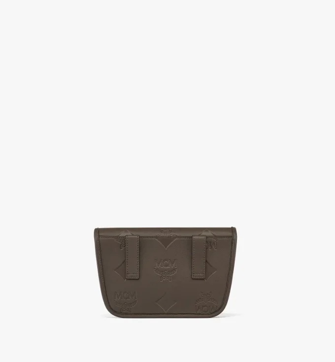 Aren Messenger Bag in Maxi Monogram Leather Aren Messenger Bag in Maxi Monogram Leather