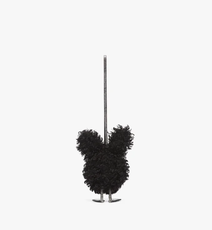 Aren Rabbit Charm in Faux Fur Aren Rabbit Charm in Faux Fur