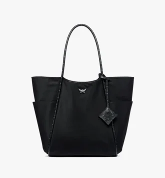 Aren Shopper in Econyl® and Leather Aren Shopper in Econyl® and Leather