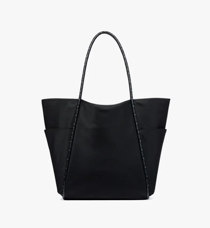 Aren Shopper in Econyl® and Leather Aren Shopper in Econyl® and Leather