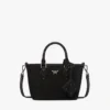 Aren Shopper in Recycled Nylon and Monogram Print Leather Aren Shopper in Recycled Nylon and Monogram Print Leather