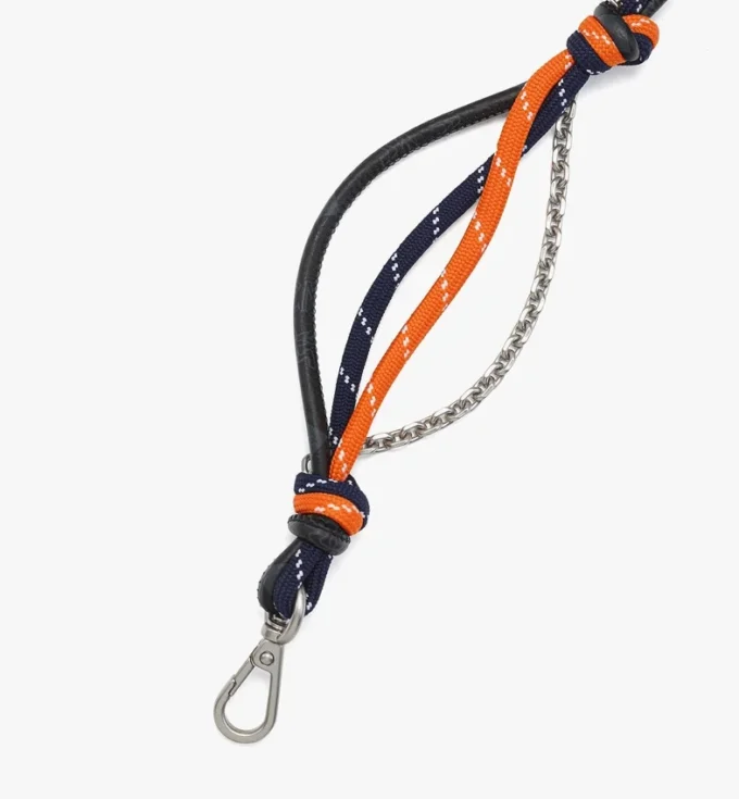 Aren Shoulder Strap in Cotton and Visetos Aren Shoulder Strap in Cotton and Visetos