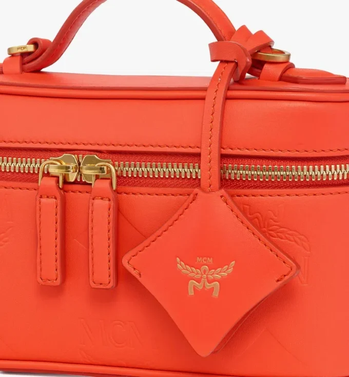 Aren Vanity Case in Maxi Monogram Leather Aren Vanity Case in Maxi Monogram Leather