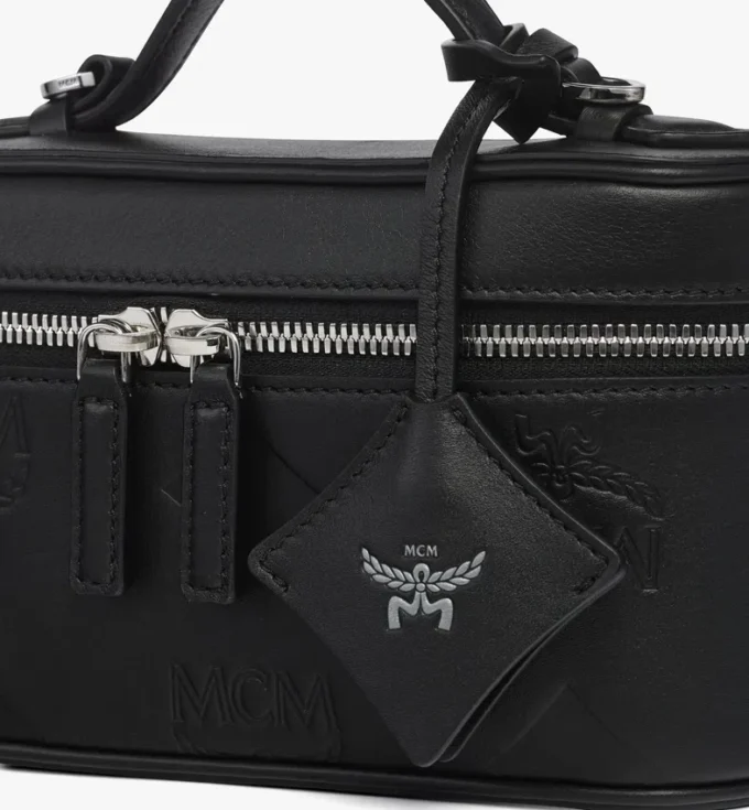 Aren Vanity Case in Maxi Monogram Leather Aren Vanity Case in Maxi Monogram Leather