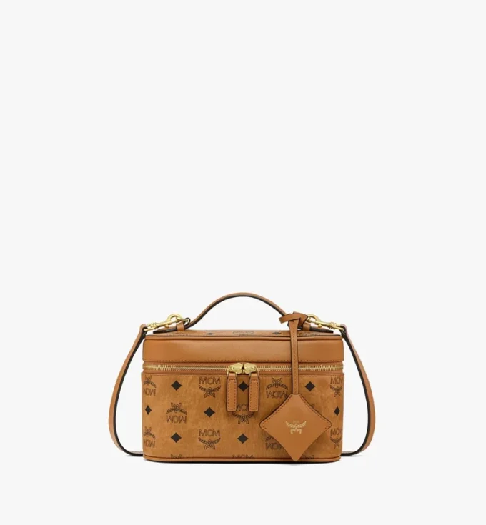 Aren Vanity Case in Visetos Leather Mix Aren Vanity Case in Visetos Leather Mix