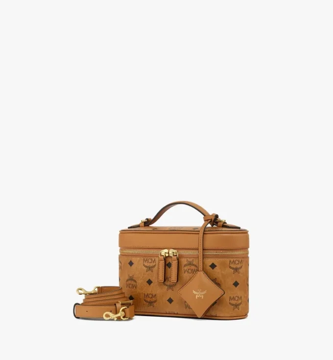 Aren Vanity Case in Visetos Leather Mix Aren Vanity Case in Visetos Leather Mix