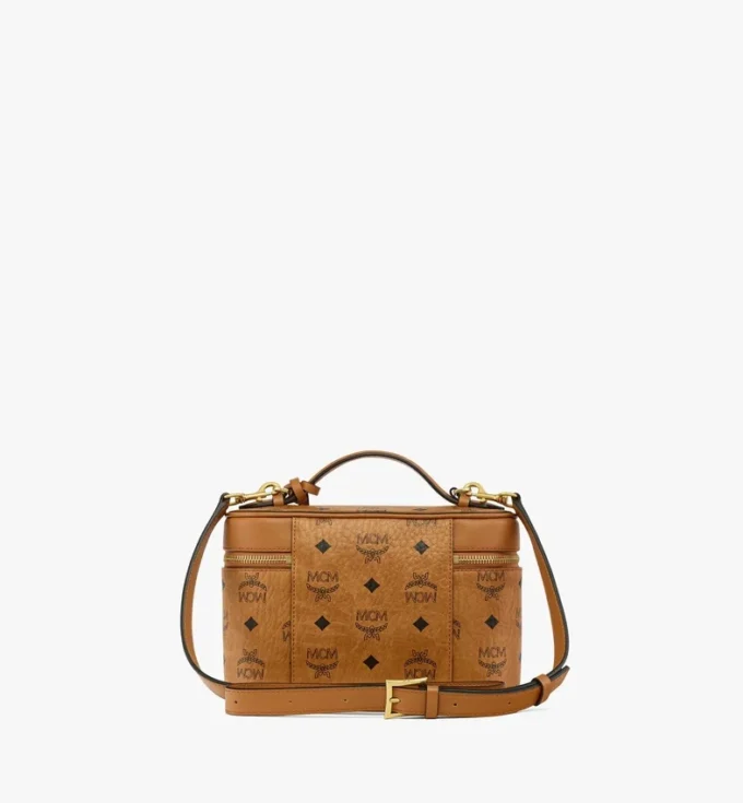 Aren Vanity Case in Visetos Leather Mix Aren Vanity Case in Visetos Leather Mix