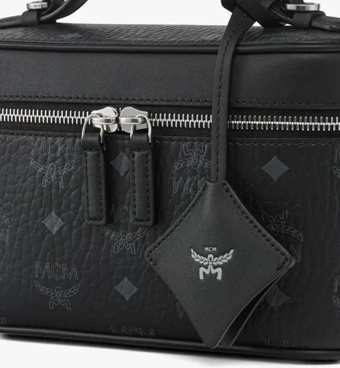 Aren Vanity Case in Visetos Leather Mix