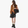 Aren Zip Hobo in Econyl® and Monogram Print Leather Aren Zip Hobo in Econyl® and Monogram Print Leather