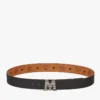 Claus Fluted M Belt 1.5″ In Grained Leather Claus Fluted M Belt 1.5″ In Grained Leather